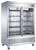 Dukers Bottom Mount Glass 2-Door Commercial Reach-in Refrigerator D55R-GS2