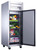 Dukers Commercial Single Door Top Mount Refrigerator in Stainless Steel D28AR