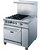 Dukers 36" Gas Range with Four (4) Open Burners & 12" Griddle DCR36-4B12GM Dukers 36" Gas Range with Four (4) Open Burners & 12" Griddle DCR36-4B12GM