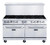 Dukers 60" Gas Range with Ten (10) Open Burners DC60-10B Dukers 60" Gas Range with Ten (10) Open Burners DC60-10B