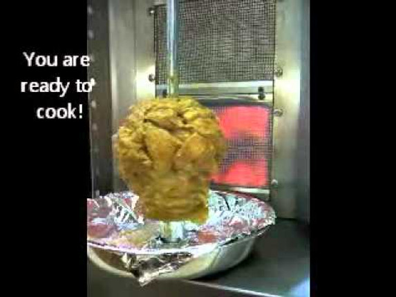 How to Assemble the Meat Cone on Shawarma Machines