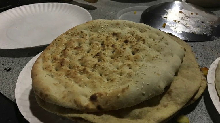 Making of Naan Bread & Roti using Pita Rotary Oven