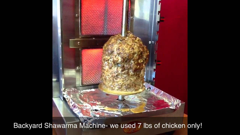 Commercial Shawarma Machine 5 in 1 Vertical Grill