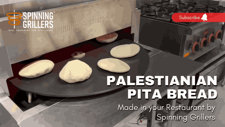 Pita Bread Thick Palestinian Pita Bread 