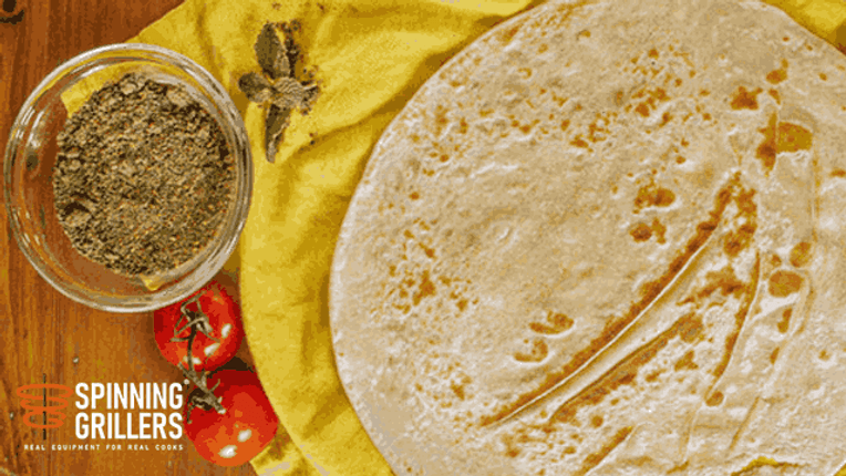 Saj Bread ( Traditional Arabic Style Flat Bread)