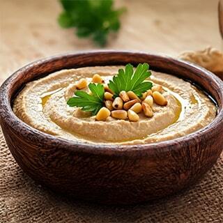 Whole Grain Hummus- Traditional Recipe