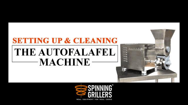 Setting Up & Cleaning AutoFalafel Machine Tutorial - Spinning Grillers ...