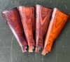 Multiple pieces lined up next to each other