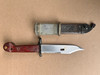 Romanian AKM Bayonet Trench Art "MKY" 
