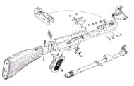 Mechanics and workings inside the AK47: The technical parts and functions of the AK47 assault rifle