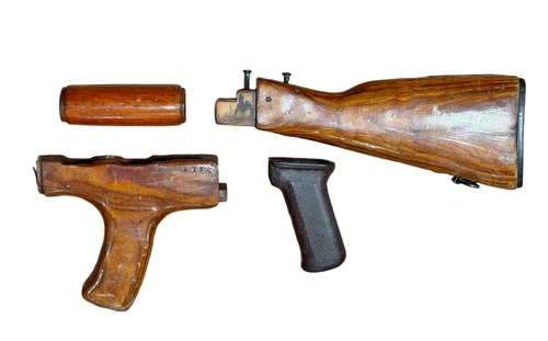 Romanian Dong Stock set w/ Trench Art Pistol Grip