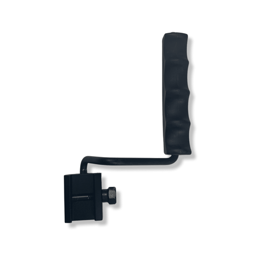 Picatinny Rail Mountable Carry Handle for assault rifle handling.