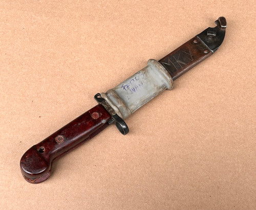 Romanian AKM Bayonet with Trench art