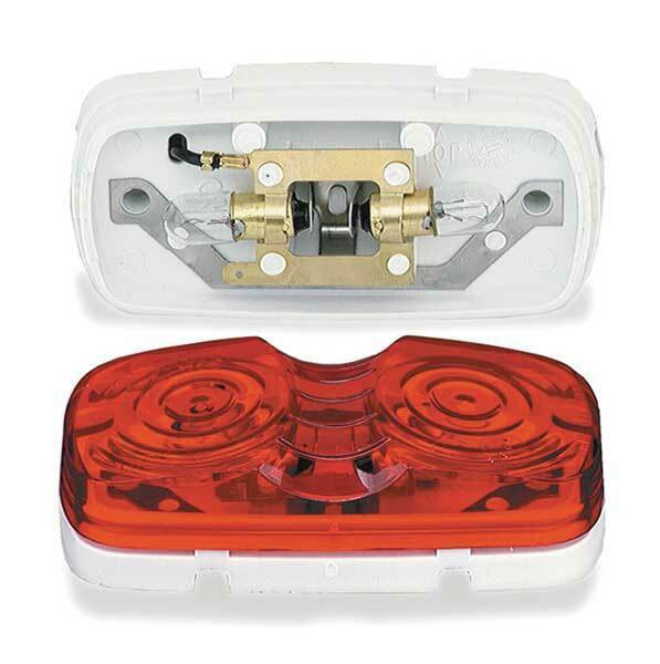 46792 Two-Bulb Square-Corner Clearance Marker Light - STS Diesel