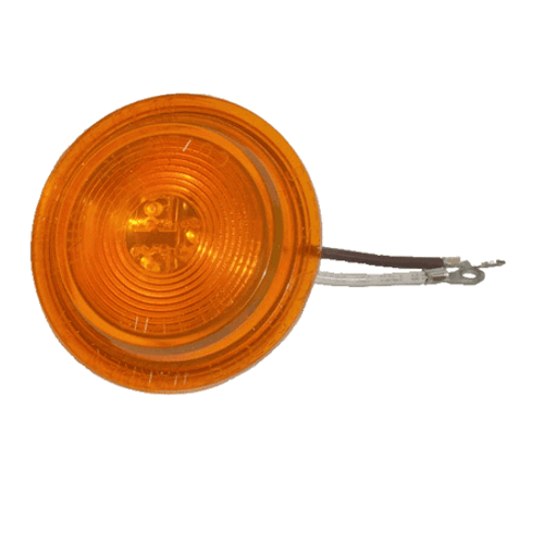 660002 AMBER, LED LENS INSERT WITH 2 EYELETS SINGLE CONTACT FOR B65 VALOX LAMPS