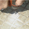 Drilling porcelain tile cleanly with no chipping or cracking