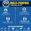 The anatomy of the multi purpose drill bit.
