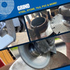 The HDII 6" flange flush grinding granite, tile, steel, stone, and pvc
