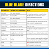 7 1/4" Blue Blade with Tri-Daptor for Worm Drive Saws and Grinders