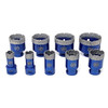 9 Piece Diamond Hole Saw Set