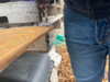 Drilling through rusted steel with cobalt sheet metal bit