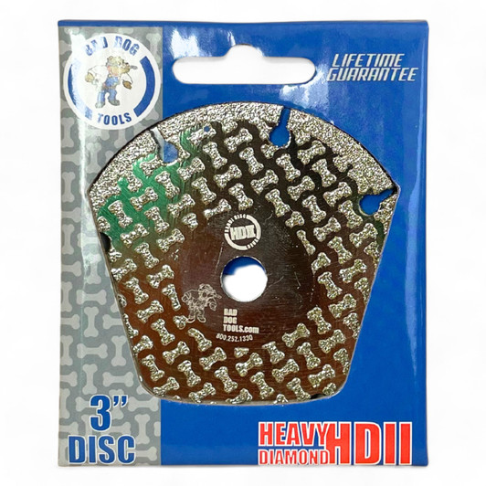 3-inch HDII diamond disc for angle grinders and compact tools 3-inch HDII diamond disc for angle grinders and compact tools