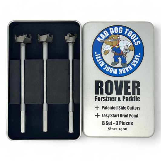 Bad Dog Rover Bit Set with patented side cutters in metal storage case Bad Dog Rover Bit Set with patented side cutters in metal storage case