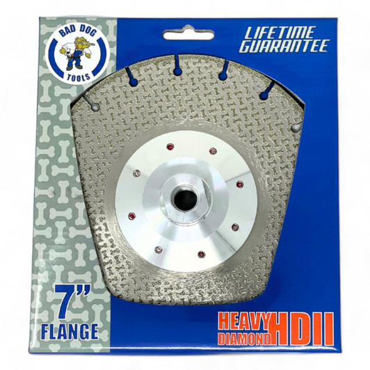 7-inch HDII flange diamond disc for cutting and grinding tough materials 7-inch HDII flange diamond disc for cutting and grinding tough materials
