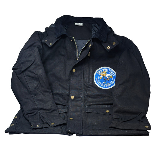 Heavyweight Canvas Chore Jacket Black