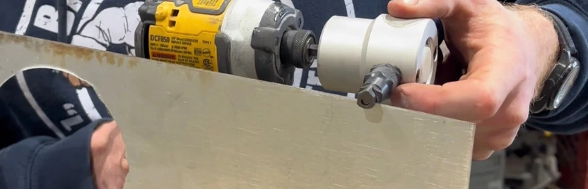 How to Cut Curves in Sheet Metal Without Snips, Grinders, or Distortion