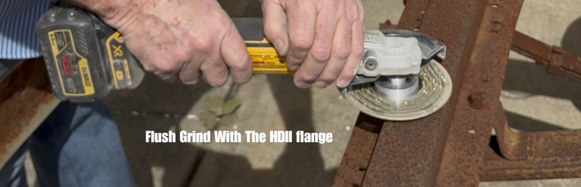 How to Flush Grind a Flat, Smooth Surface with an Angle Grinder