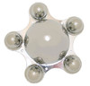 Spider Hub Cap, solid steel beautiful chrome finish 5 Lug 5-1/2 inch Bolt Pattern Spider Hub Cap, solid steel beautiful chrome finish 5 Lug 5-1/2 inch Bolt Pattern