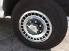 Ford Truck Hubcap on a Ford 250 Closeup Ford Truck Hubcap on a Ford 250 Closeup