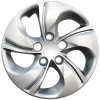 2013 2014 2015 Honda Civic hubcap Replica 5 spoke silver twisted bolt-on 15 inch Civic Wheel Cover