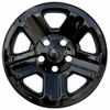 Black 2007-2018 Jeep Wrangler Wheel Cover Skins Black 16 inch Hubcaps Black 2007-2018 Jeep Wrangler Wheel Cover Skins Black 16 inch Hubcaps