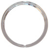 15 inch Solid Stainless Steel Trim Rings Smooth 1-5/8" Deep.
