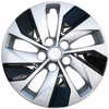 Brand New Silver and Black Finish 2019 2020 2021 2022 2023 2024 Nissan Altima Hubcaps Aftermarket Replica Direct replacement Altima Wheel Cover.