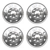 Set of 4 16 inch Universal Fit Motorhome Wheel Covers Polished Stainless Steel RV Hub Caps Set of 4 16 inch Universal Fit Motorhome Wheel Covers Polished Stainless Steel RV Hub Caps