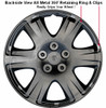 05' 06' 07' 08' Toyota Corolla Black Hubcap-15 inch Corolla Wheel Cover 05' 06' 07' 08' Toyota Corolla Black Hubcap-15 inch Corolla Wheel Cover
