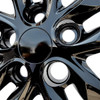 Close-up View 2020 2021 2022 2023 2024 Kia Soul Hubcaps 16 inch Black Soul Wheel Covers Close-up View 2020 2021 2022 2023 2024 Kia Soul Hubcaps 16 inch Black Soul Wheel Covers