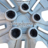 Bolt-On imposter wheel cover has plastic lug nuts that screw down on the outside threads of the factory lug nuts just like genuine Cruze hubcaps, so the hubcap clamps securely on the wheel. Bolt-On imposter wheel cover has plastic lug nuts that screw down on the outside threads of the factory lug nuts just like genuine Cruze hubcaps, so the hubcap clamps securely on the wheel.