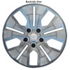 Bolt-On replacement wheel cover has plastic lug nuts that screw down on the outside threads of the factory lug nuts just like OEM genuine Cruze hubcaps, so the hubcap grips firmly on the wheel. Bolt-On replacement wheel cover has plastic lug nuts that screw down on the outside threads of the factory lug nuts just like OEM genuine Cruze hubcaps, so the hubcap grips firmly on the wheel.