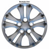 Backside View 20' 21' 22' 23' 24' Kia Soul Hubcap 16 inch Silver Soul Wheel Cover Backside View 20' 21' 22' 23' 24' Kia Soul Hubcap 16 inch Silver Soul Wheel Cover