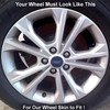 Factory Steel Wheel Must Look Like This to Fit ! Or Your Existing Hubcap Must Look Like Our Hubcap Photo. Factory Steel Wheel Must Look Like This to Fit ! Or Your Existing Hubcap Must Look Like Our Hubcap Photo.