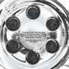 2007 2008 2009 2010 2011 2012 2013 Chevy Silverado 1500 Close-up Front Shows Special ABS Lug Nuts That Screw On to the Wheel Lug Nut Ends Grips Wheel 2007 2008 2009 2010 2011 2012 2013 Chevy Silverado 1500 Close-up Front Shows Special ABS Lug Nuts That Screw On to the Wheel Lug Nut Ends Grips Wheel