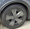 Close-up Shown on Prius 2023 2024 2025 Prius Wheel Cover Carbon Finish 17 inch Replica Toyota Prius Hubcap Close-up Shown on Prius 2023 2024 2025 Prius Wheel Cover Carbon Finish 17 inch Replica Toyota Prius Hubcap