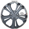 Backside View 2 Chevy Trax Hub Cap