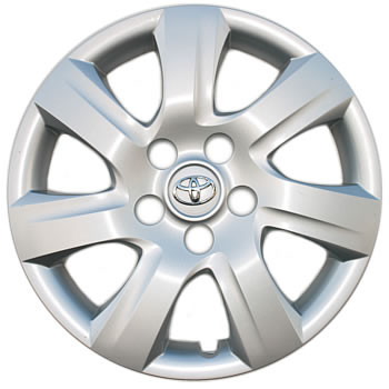 WOLFSTORM 16 Inch Hubcaps Set Of 4 For Toyota Camry 2012-2014 - Chrome Snap-On Wheel Covers For Steel Wheels