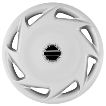 Custom Universal Fit 15 inch Hubcap Beautiful Silver Finish Wheel Cover