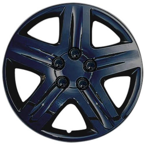 Black 16 inch Hubcap Black Finish 16' Wheelcover